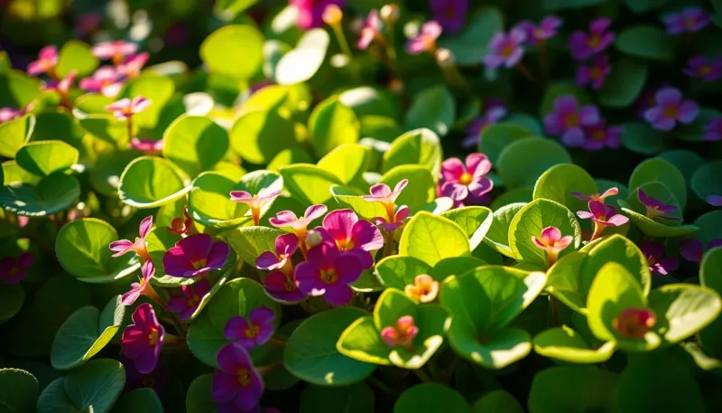 Tout savoir sur l'oxalis : culture, entretien et variétés
